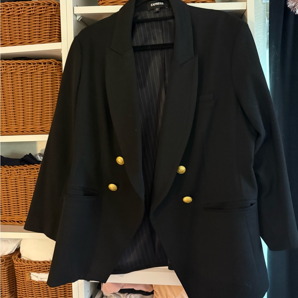 Express Black Blazer